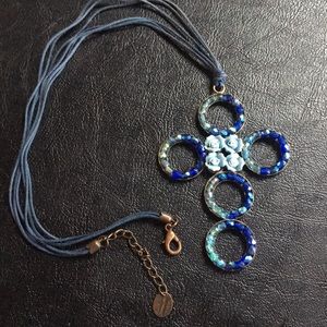 Ann Bijoux Italy cross necklace
